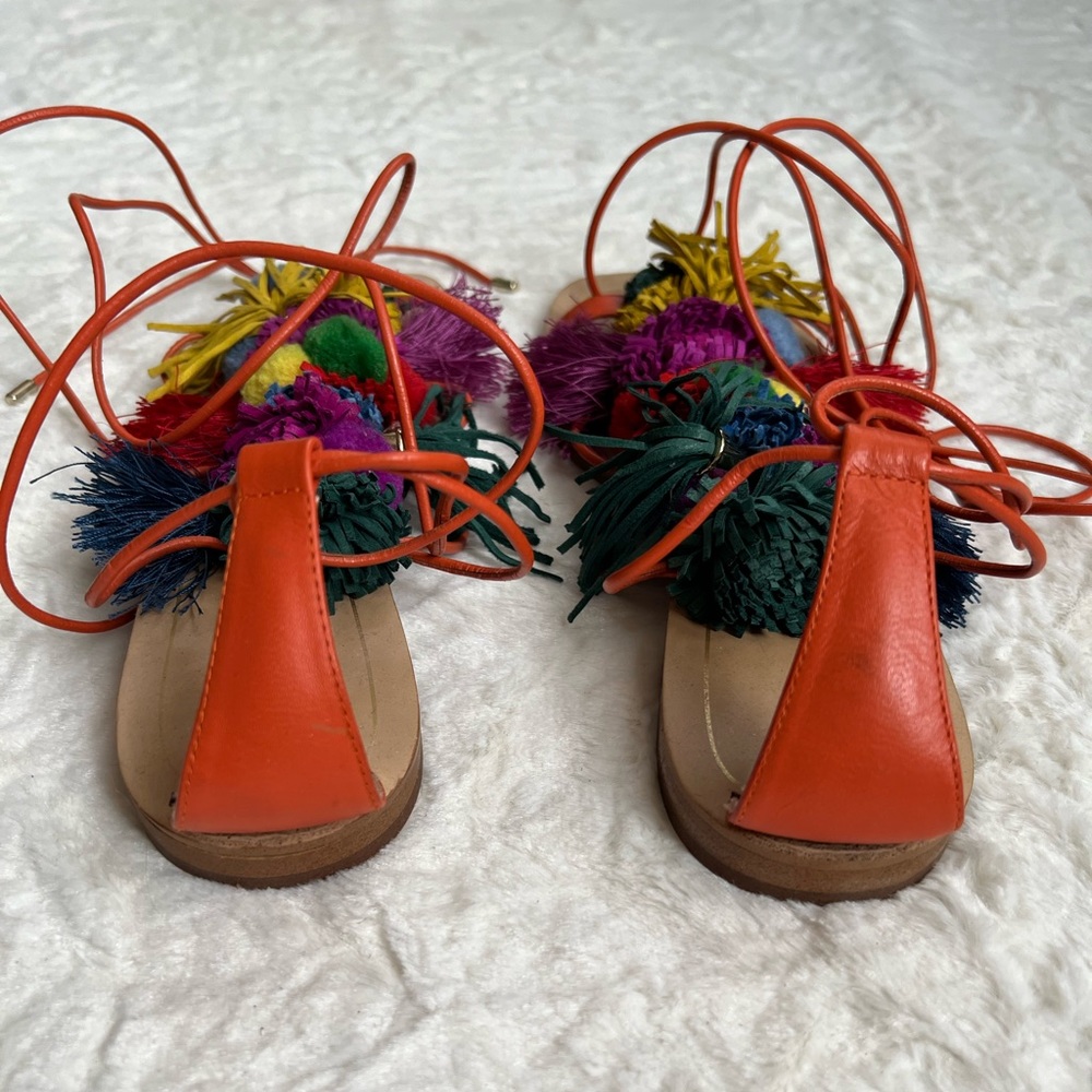 Zara pom-pom sandals - Picture 6 of 10